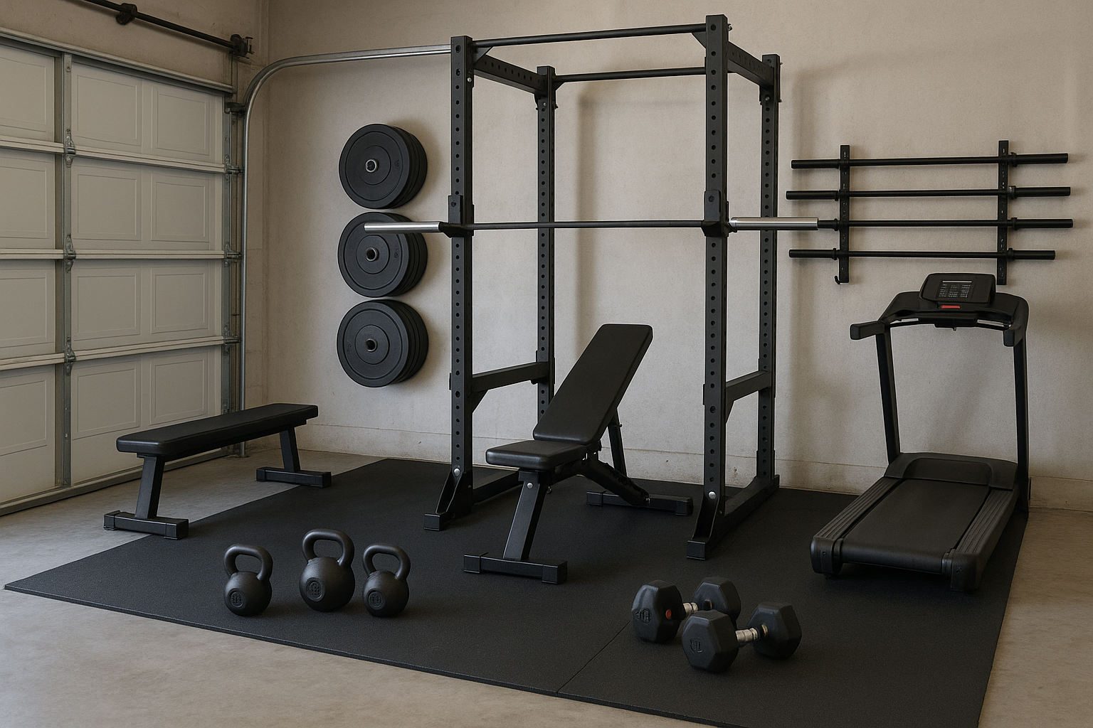 Homemade gym